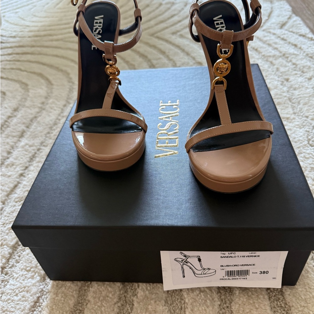 Versace Women's Nude Sandals